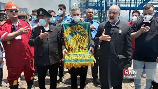 امید در دل خاکستر؛ خدام امام رضا(ع) در میان امدادگران بندرعباس