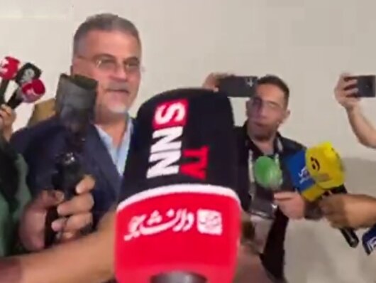 عدم پاسخگویی نظری جویباری مدیرعامل استقلال به خبرنگاران درباره آخرین وضعیت مذاکره با ماتزاری