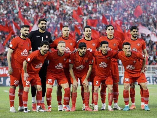 شادی قرمز پوشان تراکتور پس از قهرمانی در لیگ برتر