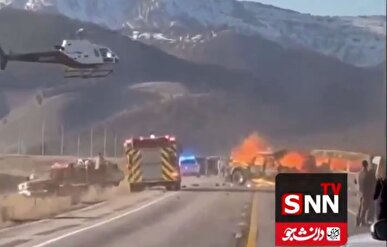 ۷ کشته در تصادفی مرگبار در آیداهوی آمریکا + فیلم