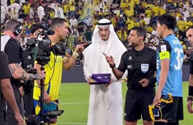 فیلم جالب از رودرویی رونالدو با فغانی