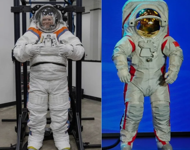 رقابت بین چین و آمریکا به ماه کشیده شد! /وقتی دو غول فضایی، تکنولوژی خود را در ساخت لباس&zwnj;های مخصوص ماه&zwnj;نوردی به رخ می&zwnj;کشند