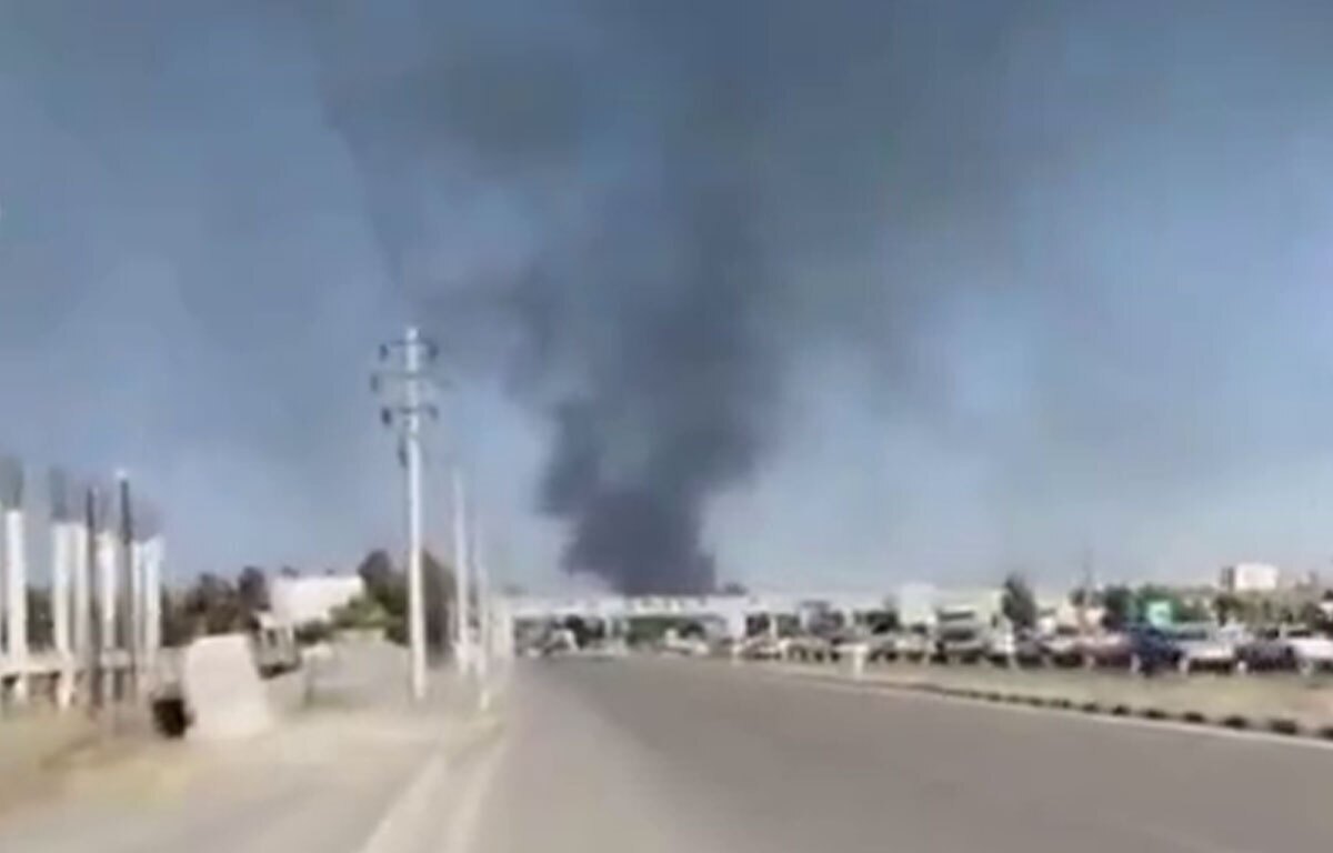 آتشسوزی در مشهد مربوط به حریق کارخانه موتورسیکلت است