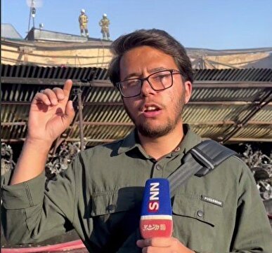 گزارش خبرنگار SNN TV از محل حادثه| آتش در انبار کارخانه تیز پرتوس مشهد مهار شد + فیلم
