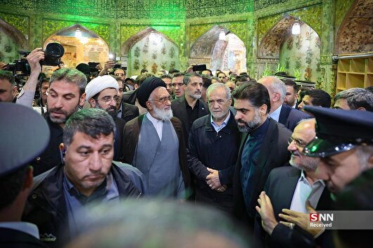 پزشکیان وارد قم شد