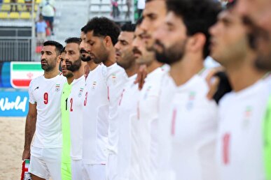فوتبال ساحلی ایران و پرتغال؛ پیراهن اصلی بر تن تیم ملی