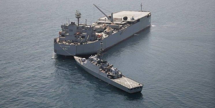 اختصاصی دانشجو، انتشار برای اولین بار/ لندینگ بالگرد نیروی دریایی هند بر روی عرشه پروازی ناوبندر ایرانی مکران