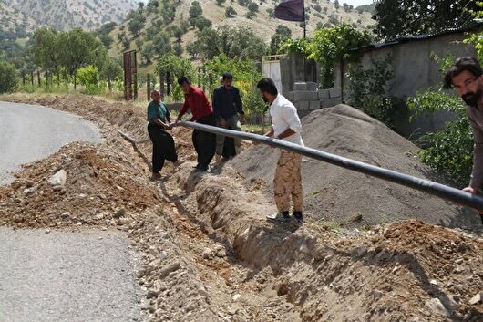 مشکل آب شرب سه روستای ملکشاهی ایلام برطرف شد