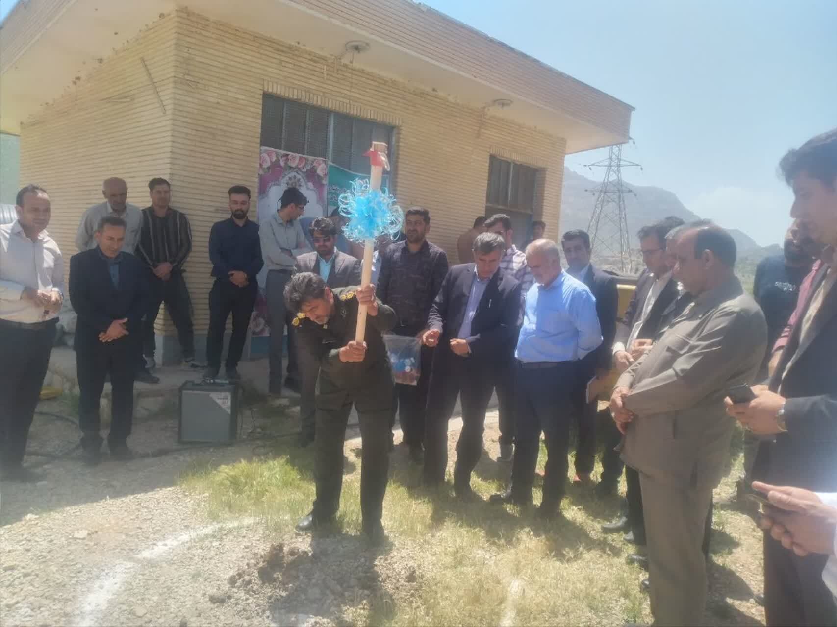 آبرسانی به هفت روستای خانمیرزا کلید خورد