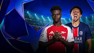 خلاصه بازی پاری‌سن‌ژرمن 2-1 آرسنال / PSG حریف اینتر در فینال شد