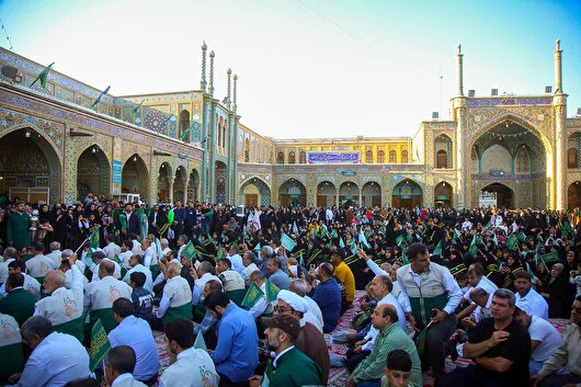 نسیم خراسان در حرم بانوی کرامت وزید+ عکس و‌ فیلم
