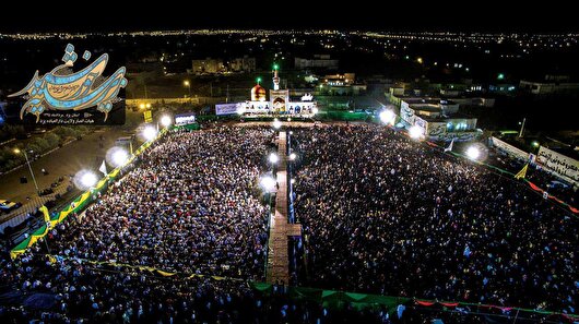 جشن بزرگ زیر سایه خورشید در یزد برگزار شد + فیلم