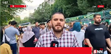 گزارش خبرنگار SNNTV از اجتماع بزرگ امام رضایی ها در حد فاصل بین میدان هفت تیر و میدان ولیعصر (عج)