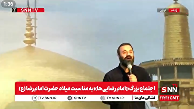 فیلم / اجرای نماهنگ «مثل ستاره» توسط رضا هلالی در اجتماع بزرگ امام رضایی‌ها