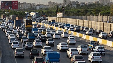 ترافیک سنگین و نیمه‌سنگین در برخی از محور‌های شریانی کشور