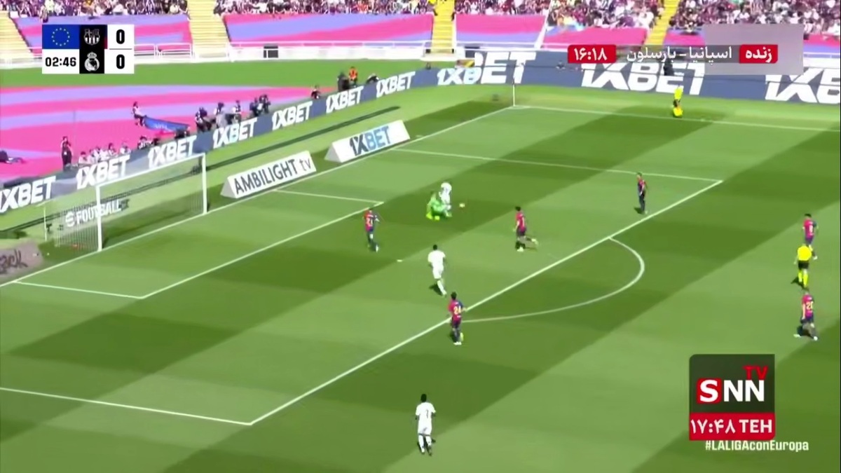 پنالتی به سود رئال مادرید در دقیقه 3