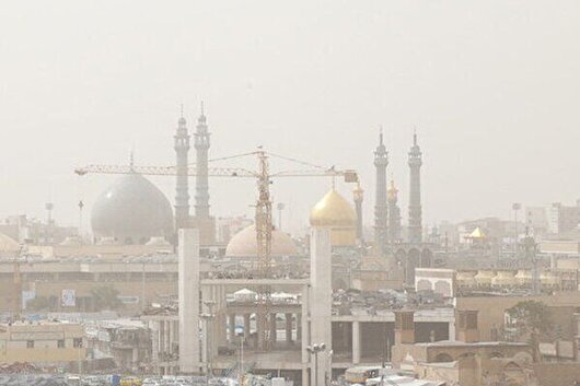 قم در محاصره گرد و غبار+فیلم