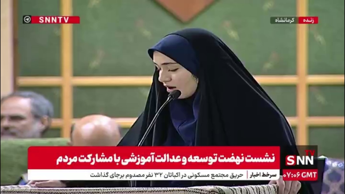 دانش آموز کرمانشاهی مقابل رئیس جمهور: وجود مافیای کنکور که اخیرا مافیای امتحان نهایی به آن اضافه شده باعث تحمیل هزینه&zwnj;های زیادی به ما شده است