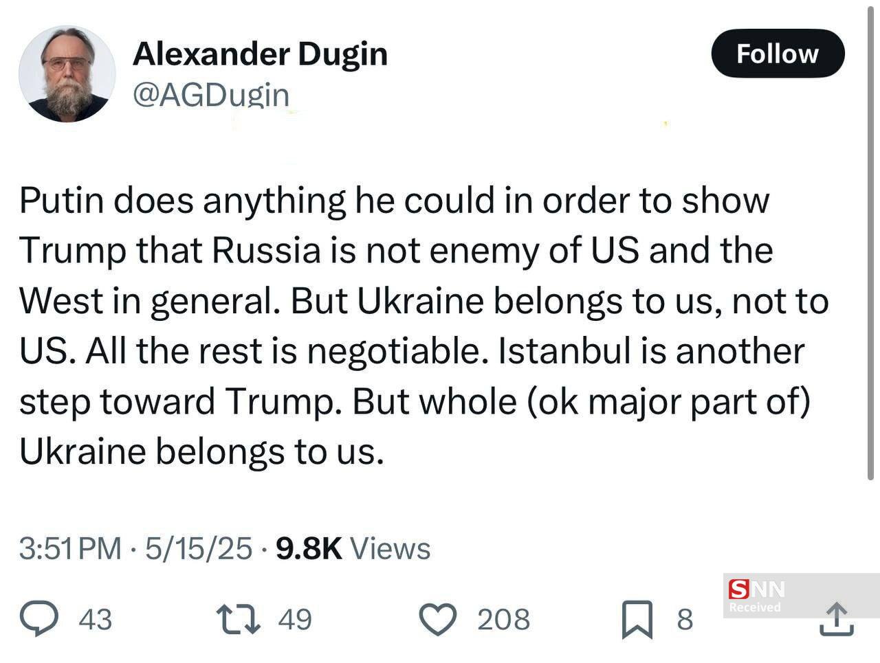 پوتین تلاش کرده نشان دهد روسیه دشمن آمریکا نیست / اوکراین متعلق به روسیه است + عکس