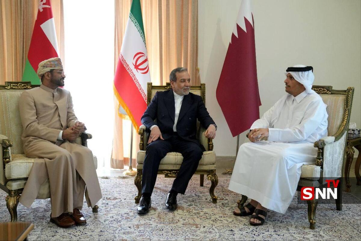 دیدار سهجانبه مقامات ایران، قطر و عمان در حاشیه مجمع گفتوگوی تهران