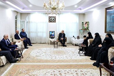 دیدار رئیس‌جمهور پزشکیان با خانواده شهدای خدمت
