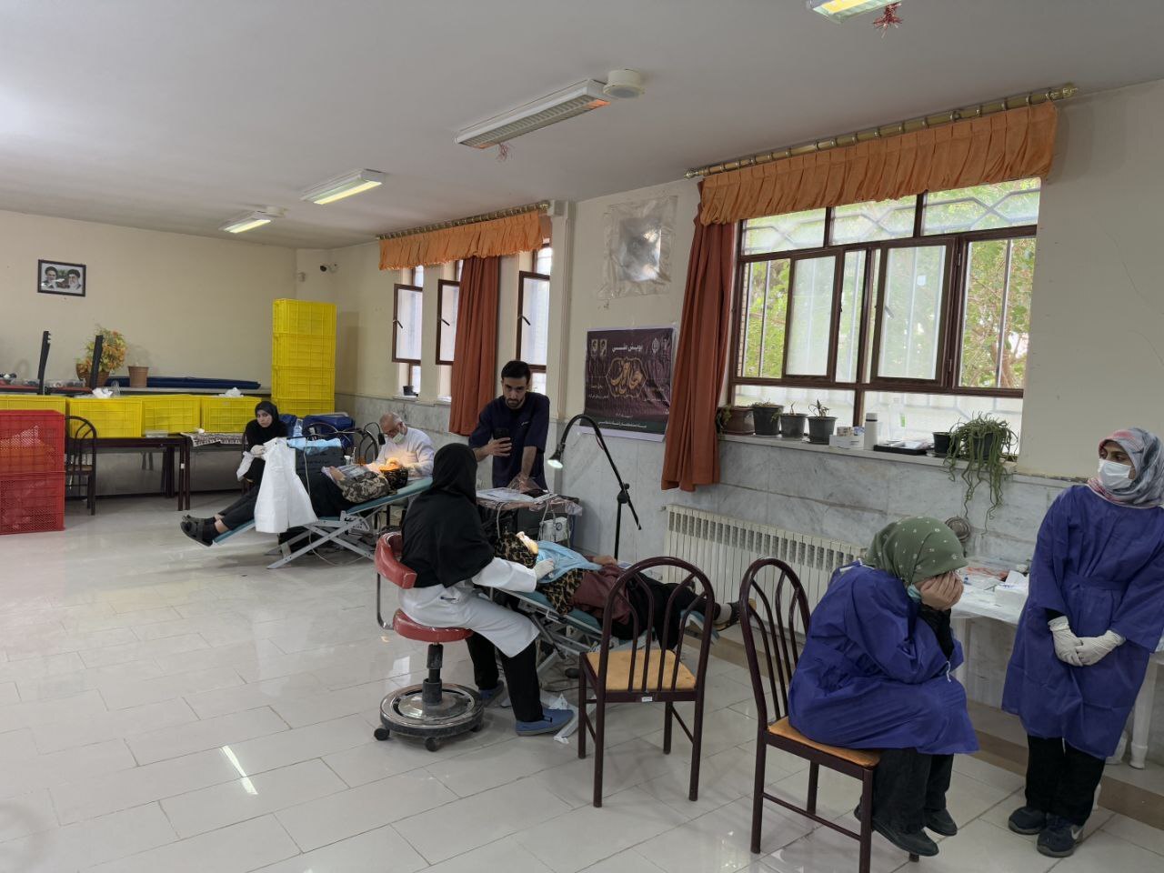 حضور گروه&zwnj;های جهادی سلامت در استان سمنان، زادگاه شهید حسین امیرعبداللهیان