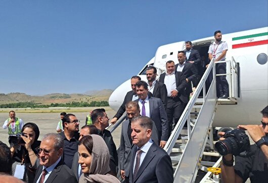 استانداران اقلیم کردستان عراق وارد سنندج شدند