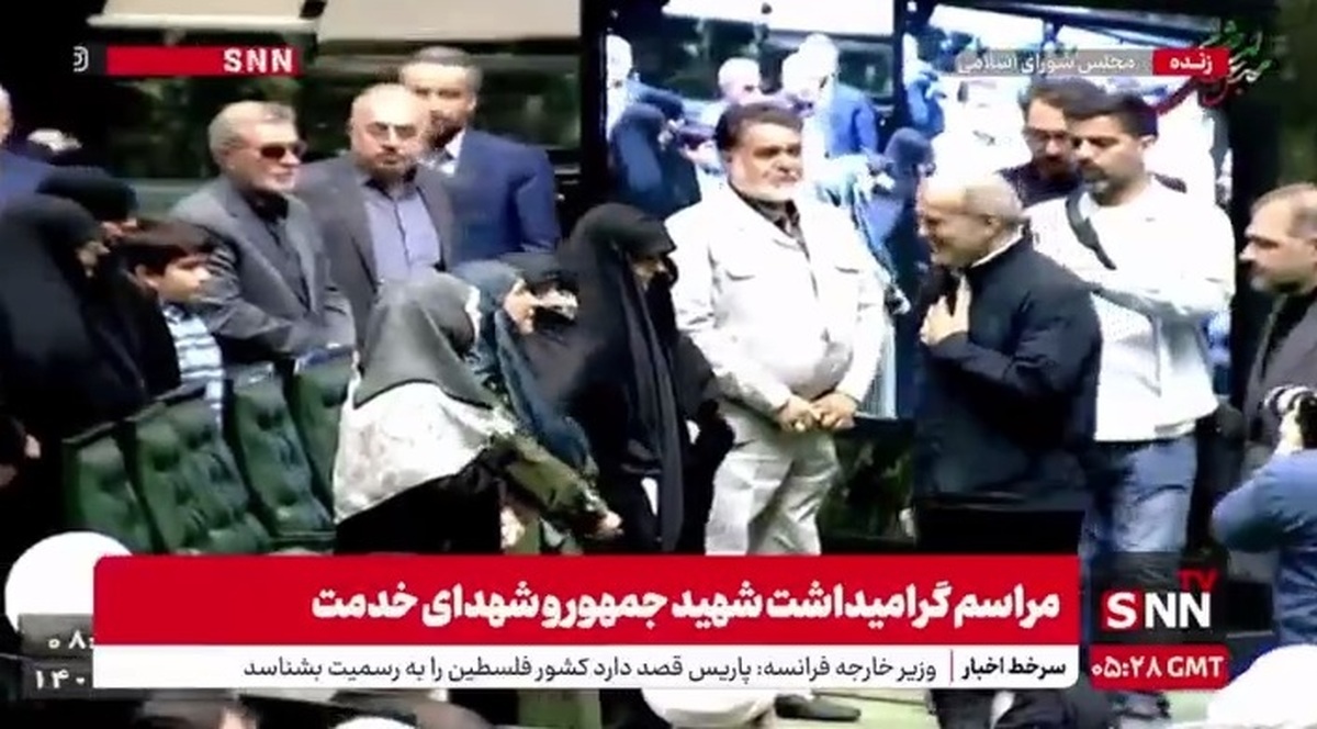 دیدار و گفتگوی رئیس&zwnj;جمهور با خانواده&zwnj;های شهدای خدمت در صحن مجلس