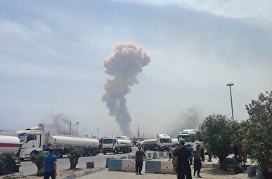 آخرین وضعیت حادثه انفجار در اسکله بندر شهید رجایی بندرعباس