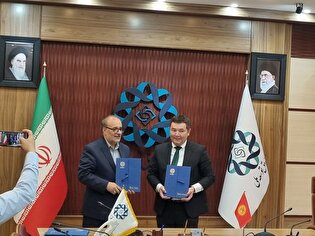 امضای تفاهم نامه ۵۰ میلیون یورویی میان ایران و قرقیزستان