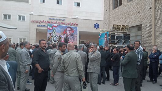 پیکر محیط‌بان شهید کاظم مصدق در گرگان تشییع شد+فیلم