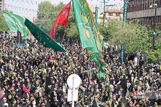 مشهدالرضا، گلباران میلاد خواهر گرانقدر ثامن الحجج (ع)