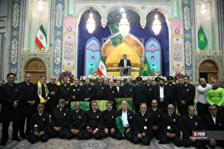 آیین خطبه خوانی ولادت حضرت معصومه (س)