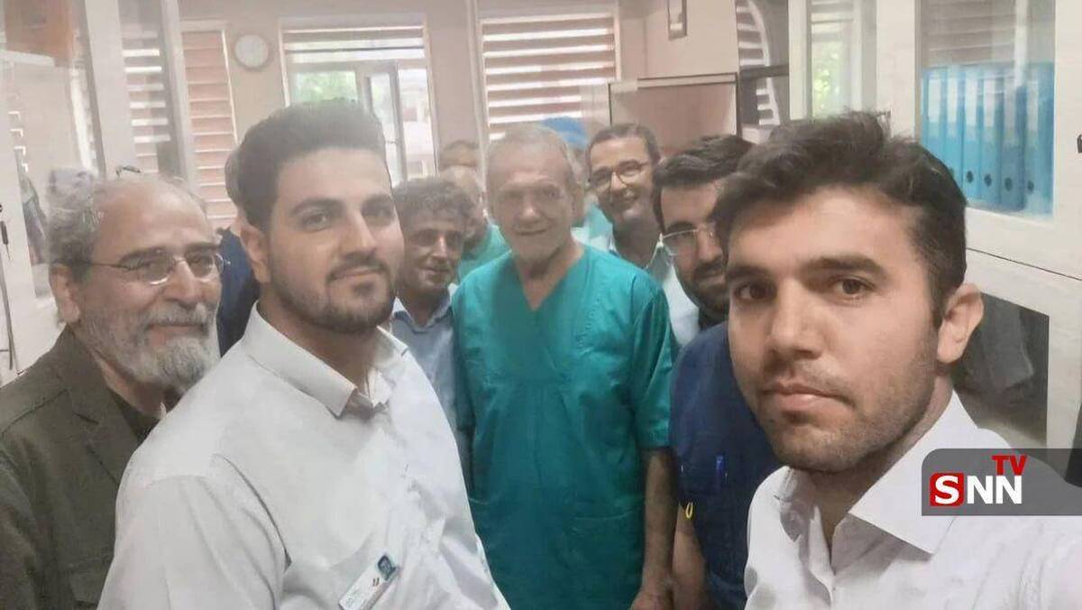 تصاویری از رئیسجمهور در اتاق عمل