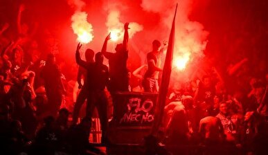 خشونت و آتش‌سوزی در خیابان‌های پاریس پس از قهرمانی PSG+ فیلم