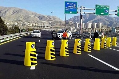 جاده کندوان از مرزن‌آباد به سمت تهران مسدود شد