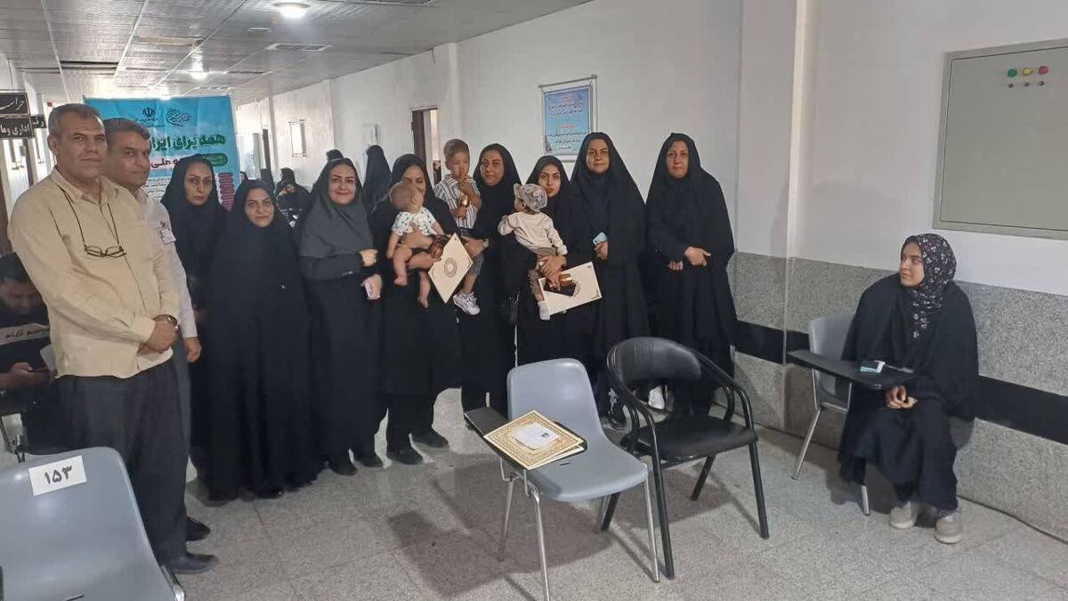 دانشجوی دانشگاه پیامنور رفسنجان در بیمارستان امتحان پایان ترم داد