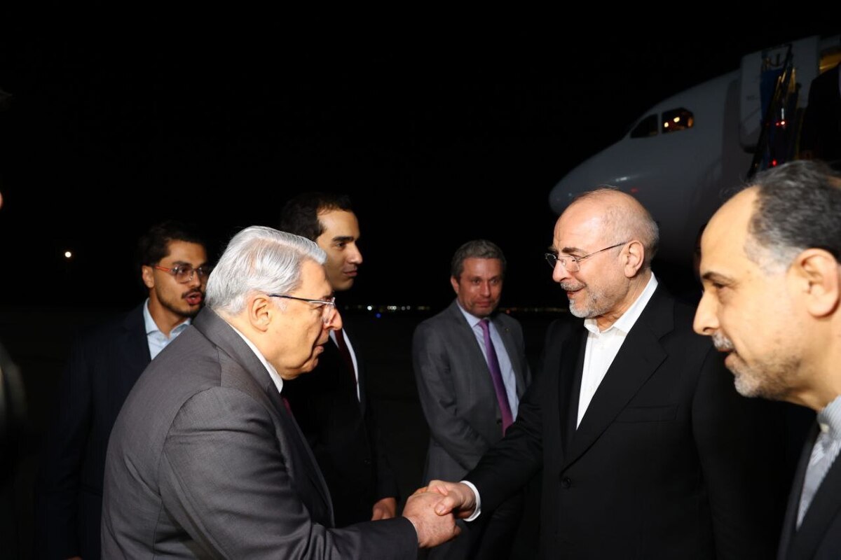 قالیباف وارد شهر برازیلیا شد