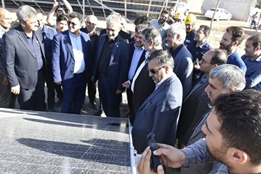 افتتاح نیروگاه کشاورزی ۱۵۰ کیلوواتی در داودآباد