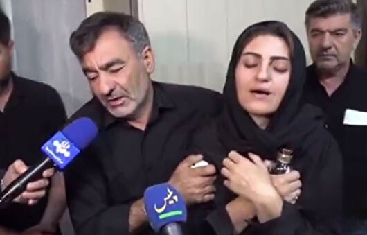 حضور خانواده مرحومه الهه حسین نژاد در پلیس آگاهی فاتب