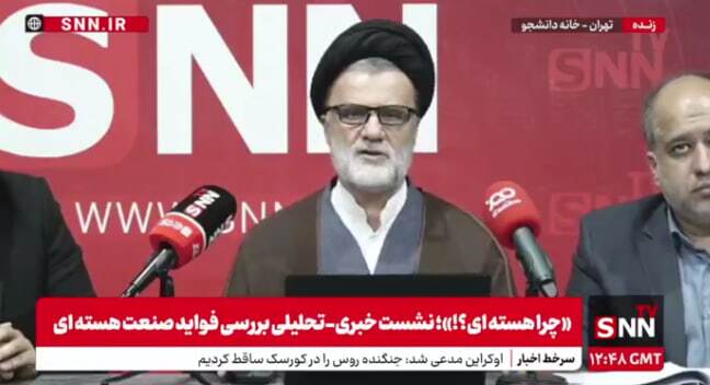 نبویان: آمریکا یکی از خریداران جدی تولیدات ایران است / آقای ظریف و روحانی هر وقت وارد مذاکرات هسته‌ای شدند، ما غنی‌سازی را تعطیل کردیم! + فیلم