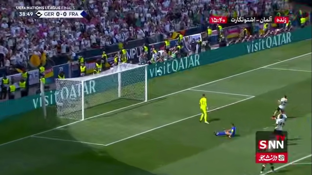 موقعیت تک به تک که توسط امباپه به هدر رفت