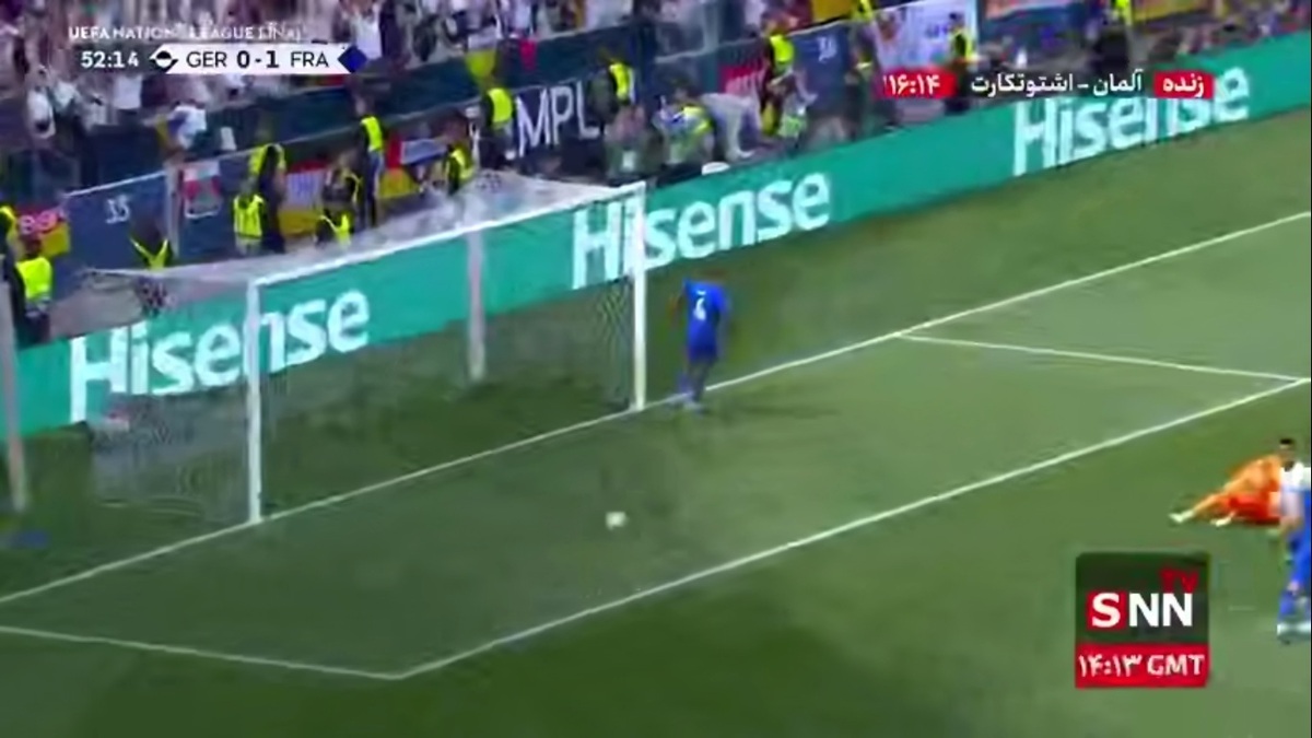 گل اول آلمان به فرانسه