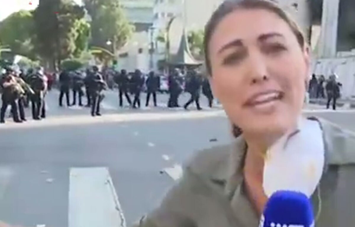 خبرنگاران علاوه بر غزه در آمریکا هم امنیت جانی ندارند!