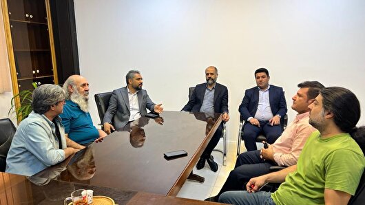 دیدار نماینده مدیرعامل صندوق اعتباری هنر با اهالی فرهنگ، هنر و رسانه خوزستان