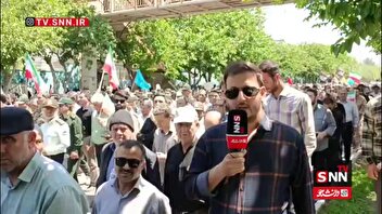 خشم بجنورد از جنایت صهیونیست‌ها / مردم: پاسخ کوبنده می‌خواهیم