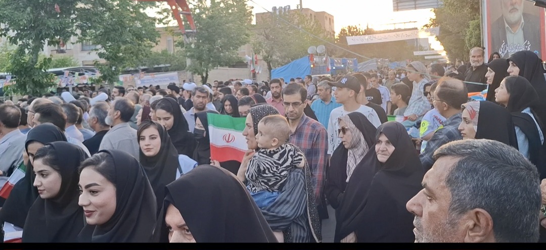 مردم چهارمحال&zwnj;وبختیاری هیچ ترسی به خود راه ندادند + فیلم