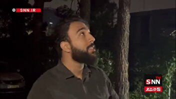 درگیری پدافند تهران با اهداف متخاصم در مرکز شهر