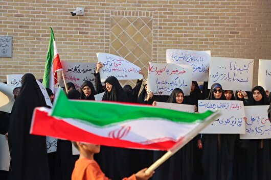 ببینید|دانشجویان قمی: باید به سوی دنیای بدون اسرائیل حرکت کنیم+فیلم