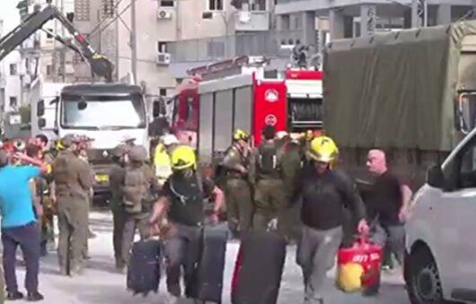 اشغالگران چمدان به دست شدند
